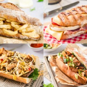 Bocadillos modernistas